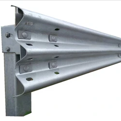 W Beam Crash Barrier