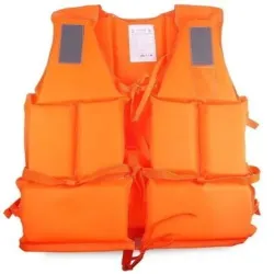 Marine Life Safety Jackets, Color Orange