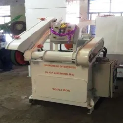 Double Ended Belt Grinding Machine, Color Blue