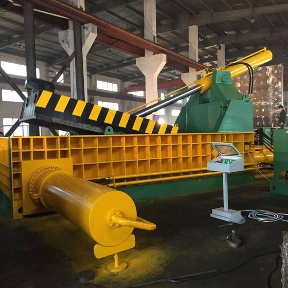 Metal Scrap Baling Machine — 15kw Power Ss Material