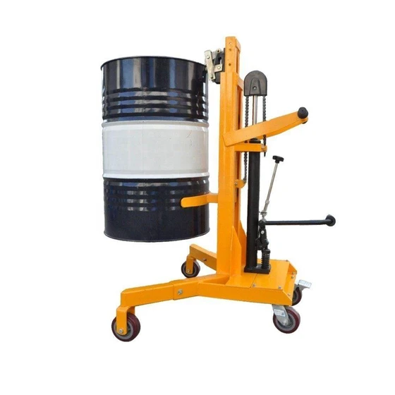 Drum Lifter Picker — Manual Drum Stacker Good Function