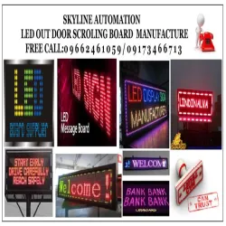 Viewing Distance 10M Scrolling LED Display Board, Font Styles Supported Italic, Bold, Life Span 7YEARS