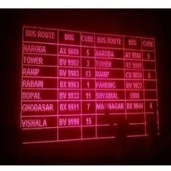Scrolling LED Display Board, Connectivity RS232