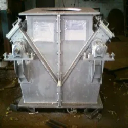 Double Flap Valve, Material Used Steel