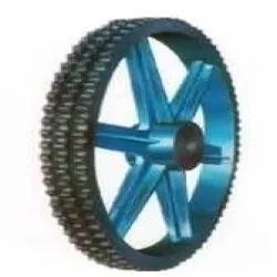 Triplex Chain Sprocket, Color Black