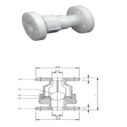 Industrial Non Return Valve, Material SS