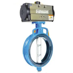 Pneumatic Actuator Spharicaldisc Butterfly Valve cf8 cf8m, Accessory Type Limit Proximity Switch Box, Air Filter Regulator