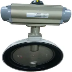 Pneumatic Actuator, UsageApplication Controls The Flow Of Gas Or Liquid