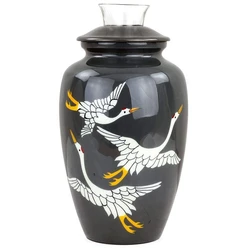 Black Aluminium Urn