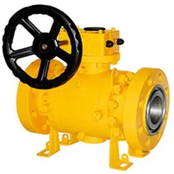 2 Way 3 Piece Design Trunnion Mounted Spring Loaded Ball Valve, Condition New