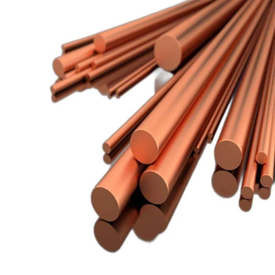 Copper Alloy Round Bars — hot rolled black form