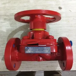 PP Thread End Diaphragm Valve, Color Gray