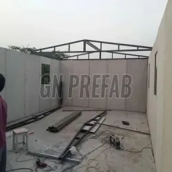 Heavy Duty Toilet Cabin, Built Type Prefab