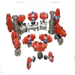 Material CF8CF8M Pneumatic TC End Valve, Size 1, Automation Grade Automatic