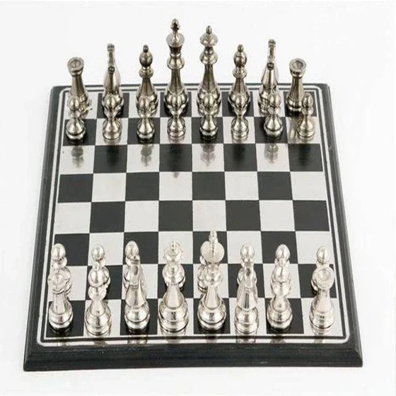 Metal Chess Set — Normal Color Or Customized
