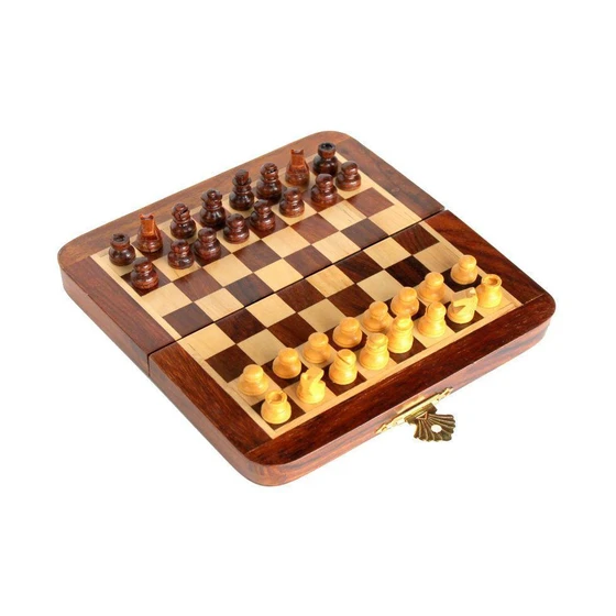Wooden Chess Set — Intellectual Strength Feature
