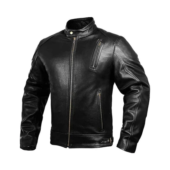 Moto Leather Jacket — High Qualiy And Windproof