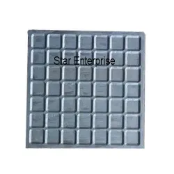 Square Chequered Tile Mould, Thickness mm 25, Size 12x12x25mm