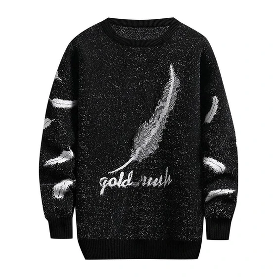 Gents Feather Pullover — Standard Wool Blended