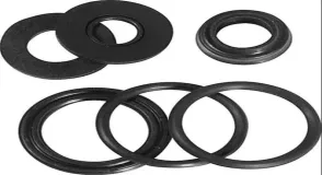 Pneumatic Cylinder Piston Seals, Seal Material Nitrile Rubber NBR, Nylon Rubber