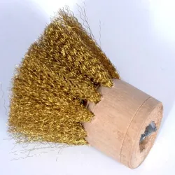 Brass Wire Brushes, Bristle Length 25 Inch