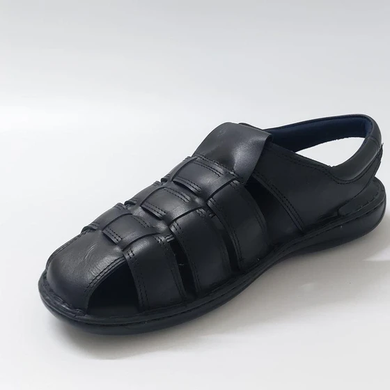 Pure Leather Sandal — Brown color daily usage