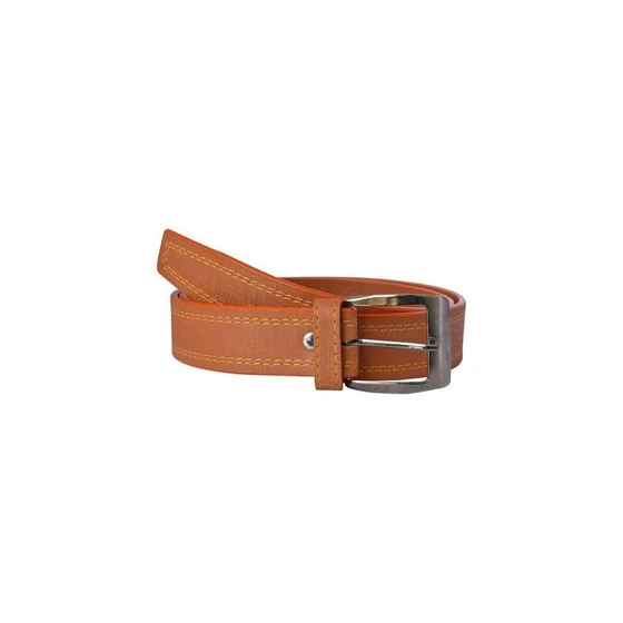 Synthetic Stylish Leather Belt — Comfortable