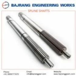 Spline Shaft, Material C45