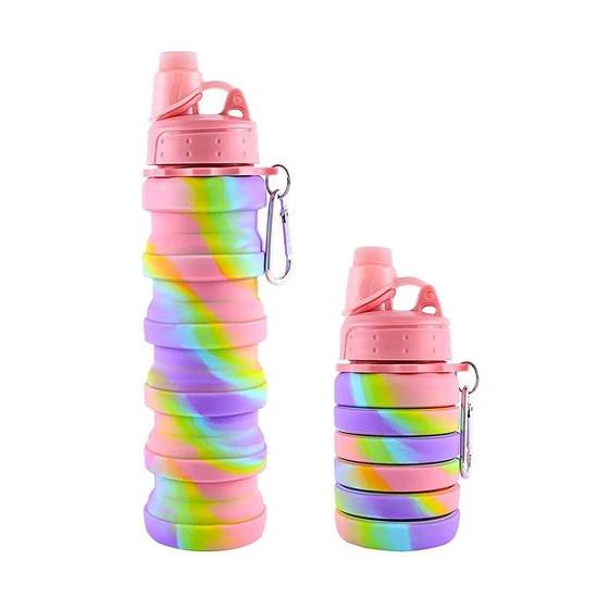 Multicolor Water Bottle — Heat resistance feature