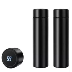 Black Temperature Water Bottle