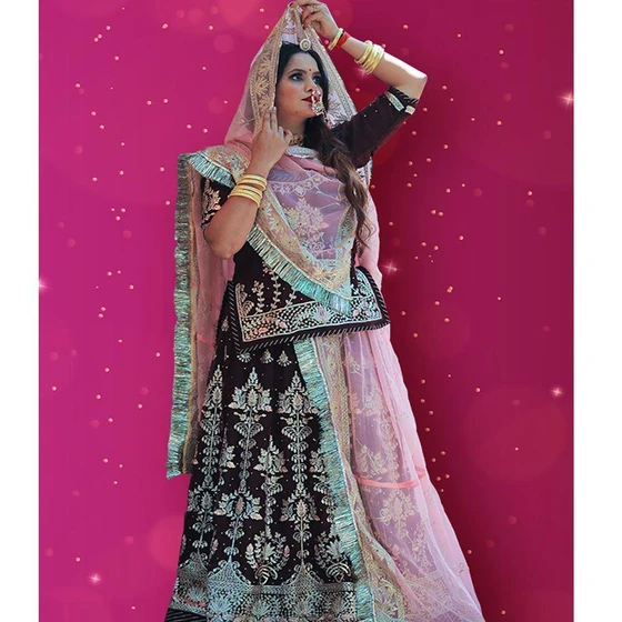 Ladies Rajputi Dress — Anti Wrinkle Skin friendly