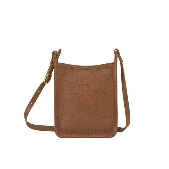 Brown Crossbody Bags — Leather goat nappa material