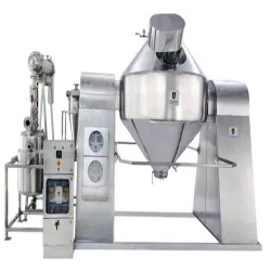 Double Cone Vacuum Dryer, Automatic Grade Automatic, Semi-Automatic
