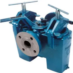 Duplex Type Basket Strainer, Maximum Temperature 120 deg C
