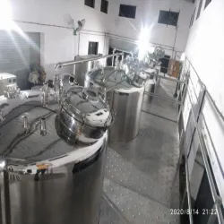 Liquid Syrup Manufacturing Plant, Automation Grade Semi-Automatic