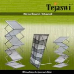 Portable Brochure Holder, Storage Details Open Storage