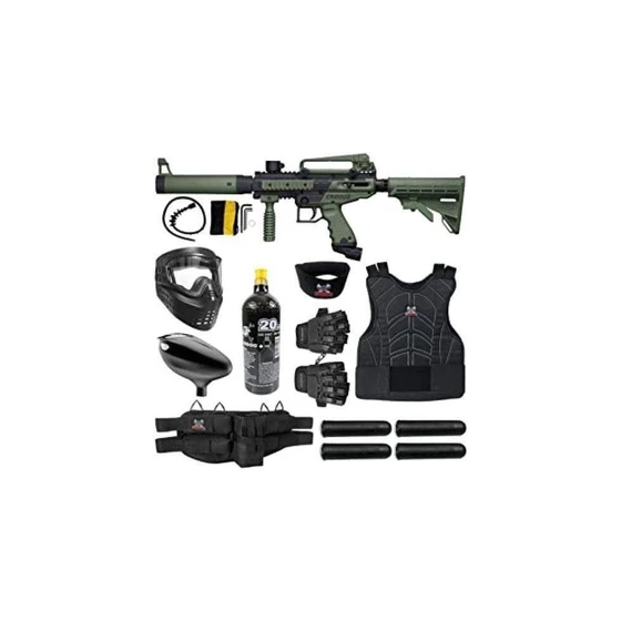 Paintball Equipment Kit — Plastic And Metals Material