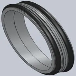 Floating Oil Seal, Color Black