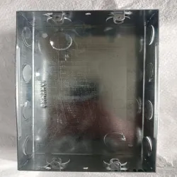 6 Module Electrical Box Gi, Material GI, Surface Treatment Polished, UsageApplication Electrical Fittings