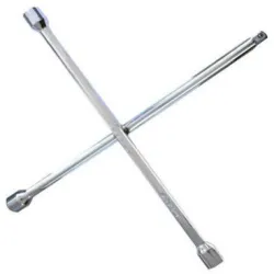 Car Wheel Nut Rim Wrench Brace Spanner, Type Of Spanner Double Open End Spanner