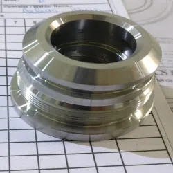 CNC Turning Centre Machined Components, Size 6 Inch D