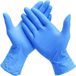 Blue Color Gloves
