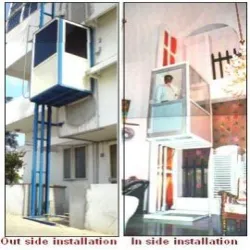 Building Passenger Lift, Capacity 6 Persons