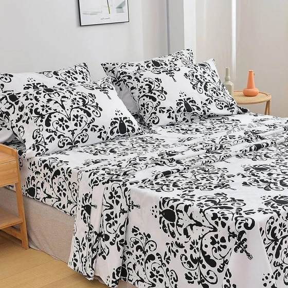 printed Bed Sheets — bedroom comfort and style