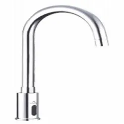 Automatic Sensor Faucet Pillar Mounted AC DC, Surface Finishing Chrome