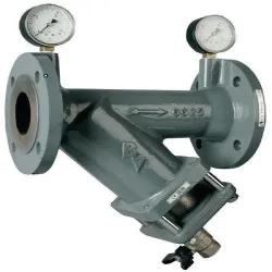 SS Dairy Pipeline Filter, Color White