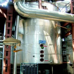 Three Industrial Falling Film Evaporator, Frequency 50Hz