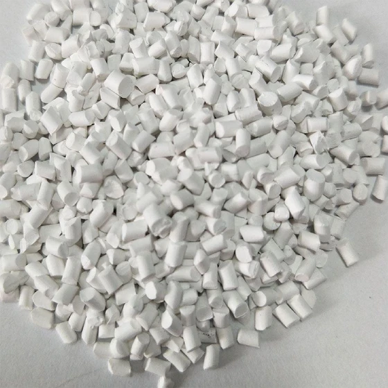 Plastic White Masterbatch — Small Granule Appearance