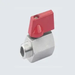 SS 304 Micro Valve With Union, Brand AVC