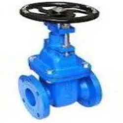Sluice Valve Plain Ended, Color Blue